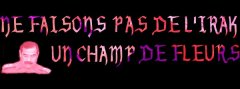 Sauvons l'irak du pril rose